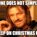 Holiday Health Sleep meme